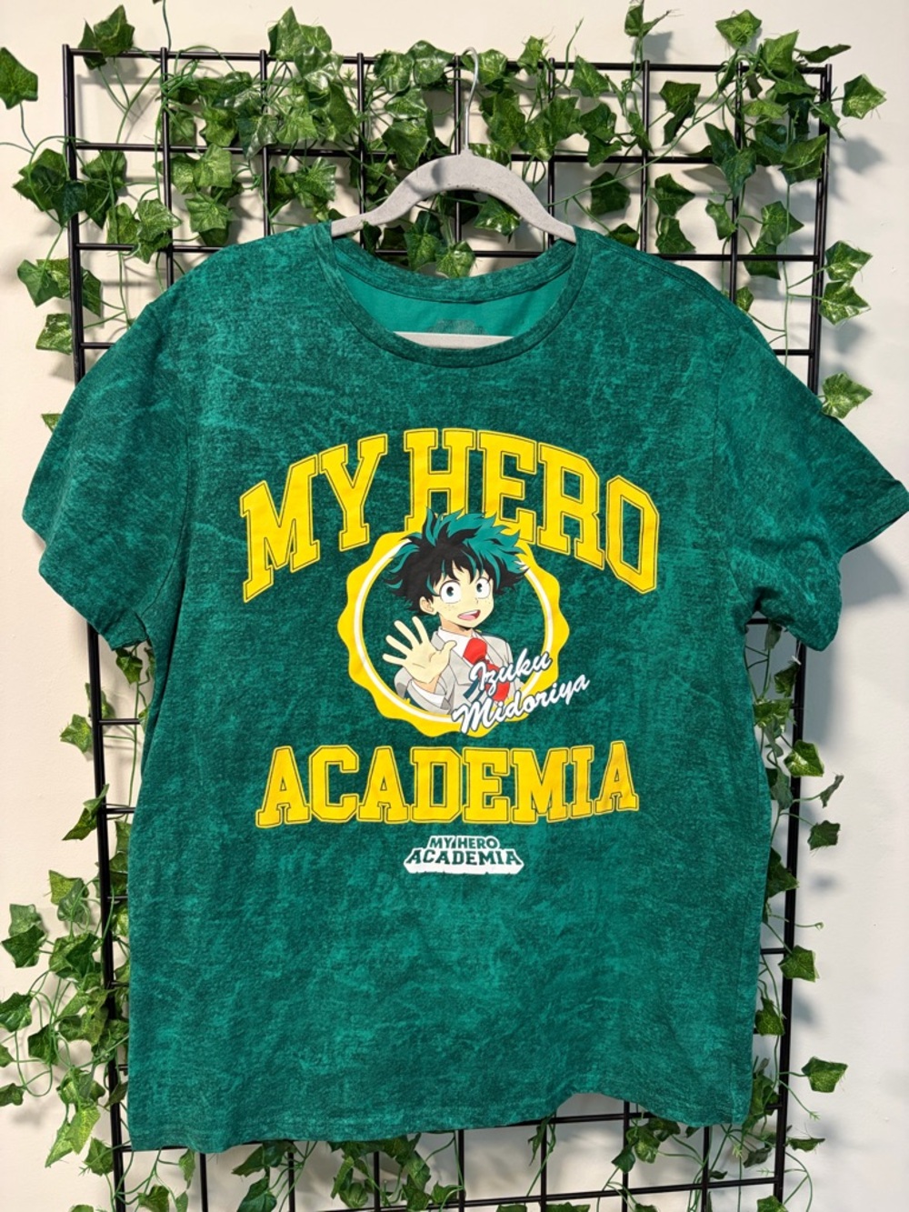 My Hero Academia Izuku Midoriya Green Tee